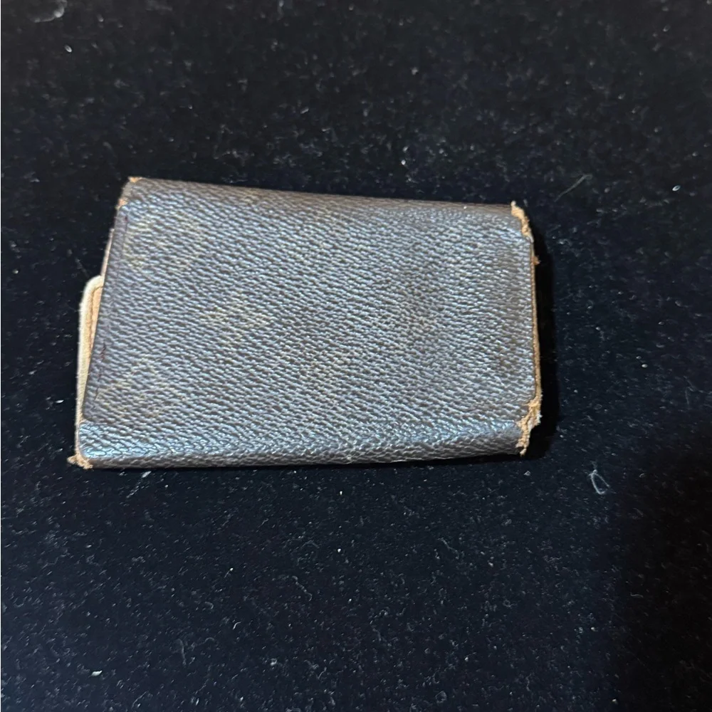 Louis Vuitton Monogram Brown and Vibrant Blue Wallet Duo